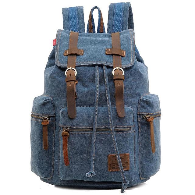 Vintage Canvas Backpack